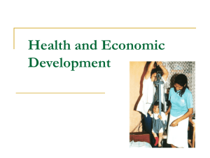 Health Economics - University of Colorado Boulder