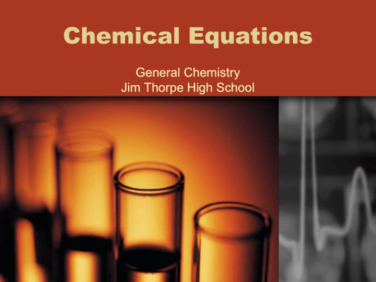 Balancing Chemical Equations