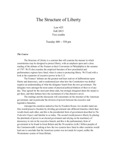 The Structure of Liberty 2015