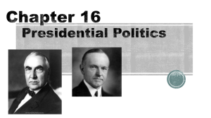 CH 16 Politics of 1920's