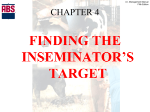 finding the inseminator's target