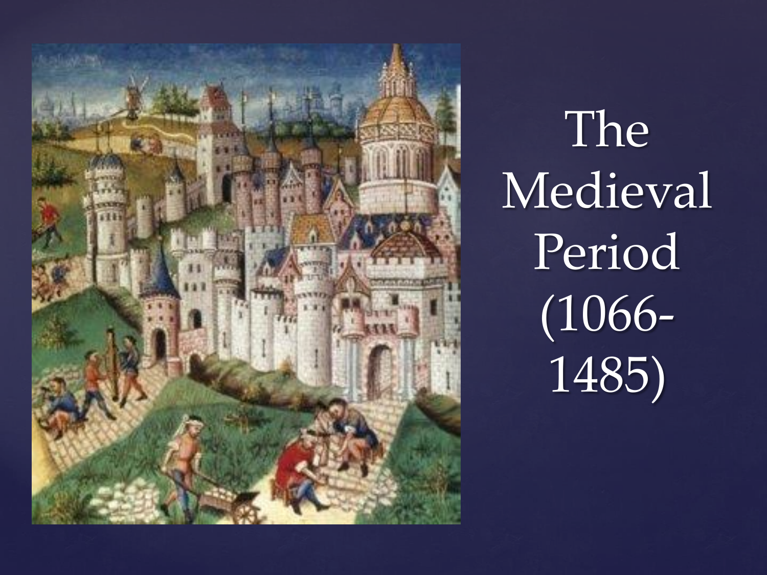 middle ages time period facts