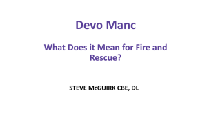 Devo Manc What Does it Mean for Fire and Rescue?