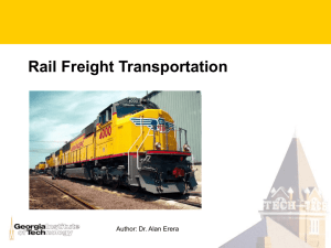 US Freight Railroad Economics