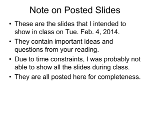 Slides - Powerpoint