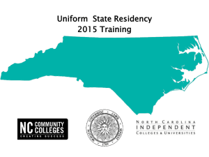 2015 Statewide Residency Training