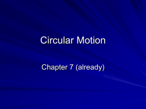 Circular Motion - strikerphysics11