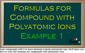 Formulas for Compoun..