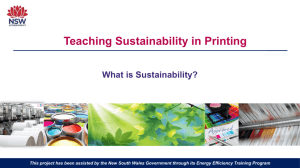 What is Sustainability