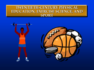 modern physical education