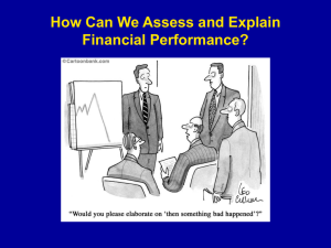 Financial Ratio Analysis
