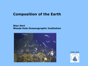 Composition of the Earth