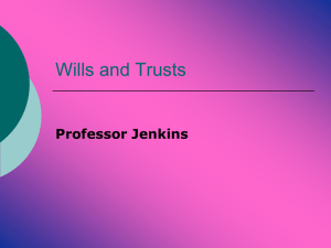 Wills & Trusts