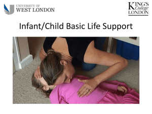 Infant/Child Basic Life Support