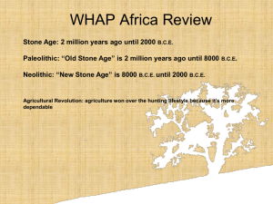 Africa Review Powerpoint