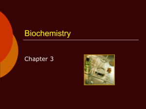 Biochemistry - Green Local Schools