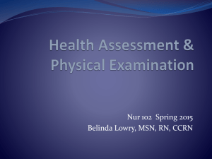 physical assessment