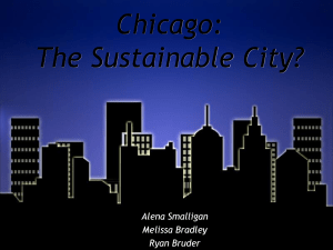 Chicago: The Sustainable City?