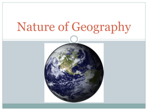 Nature of Geography