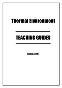 Teaching Guide for Course