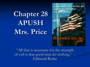 Chapter 28 APUSH