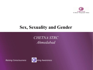 Sex Sexuality and Gender