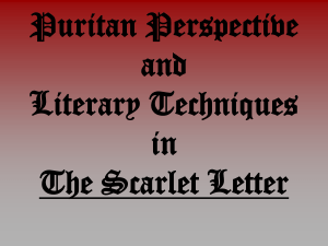 Literary Techniques in The Scarlet Letter