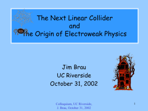 The Next Linear Collider and the Origin of Electroweak Physics