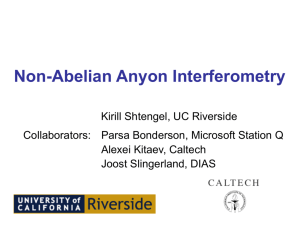 Non-Abelian Anyon interferometry