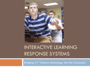 Student Response Systems