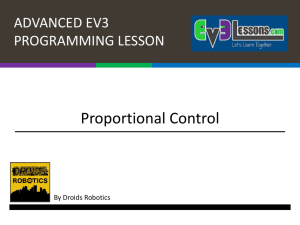 Proportional Control