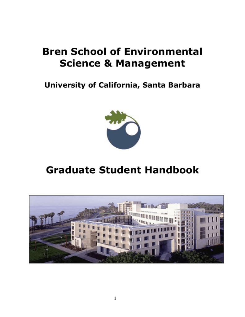 David Parker  UCSB Bren School of Environmental Science & Management
