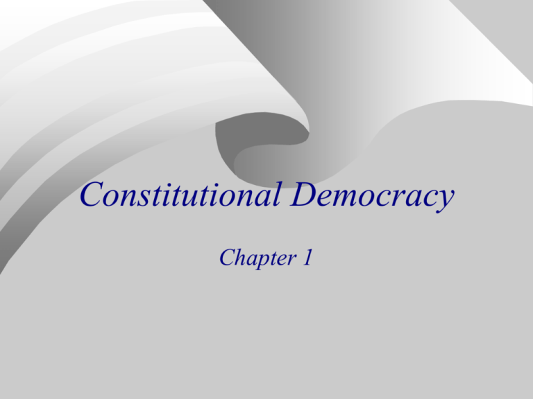 research paper on constitutional democracy