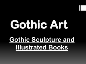 Gothic Art sections 2 and 3