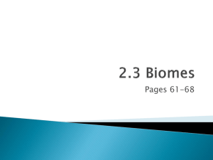 2.3 Biomes