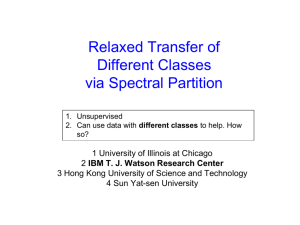 Actively Transfer Domain Knowledge - UIC