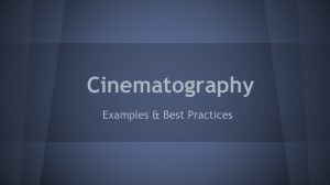 Cinematography - WordPress.com