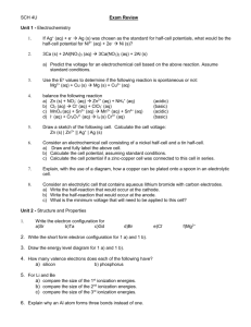 Exam Review 2012