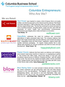 We are Retail - Columbia Business School