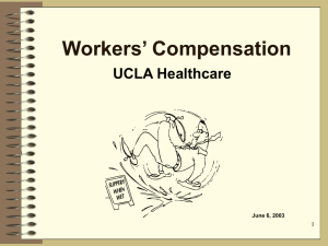 Workers' Compensation - UCLA Health