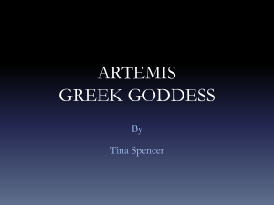 Exemplar (Sample) Greek Mythology PowerPoint