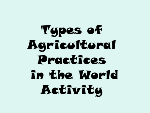 What type of agricultural activity is depicted in each of the slides?