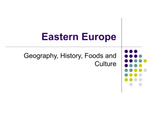 Eastern Europe and Russia powerpoint