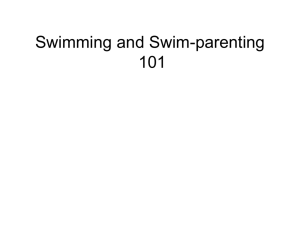 New Parents Swimming 101 Power Point