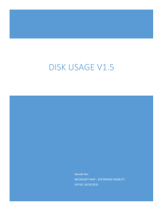 Disk Usage Tool V0.1 - TechNet Gallery