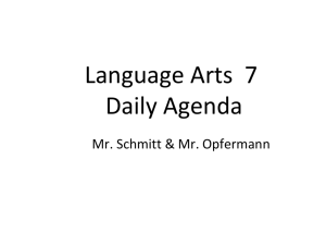 LA 7 Agenda_Schmitt 2015-16