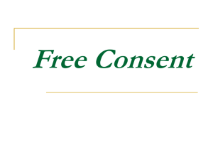 Free Consent1