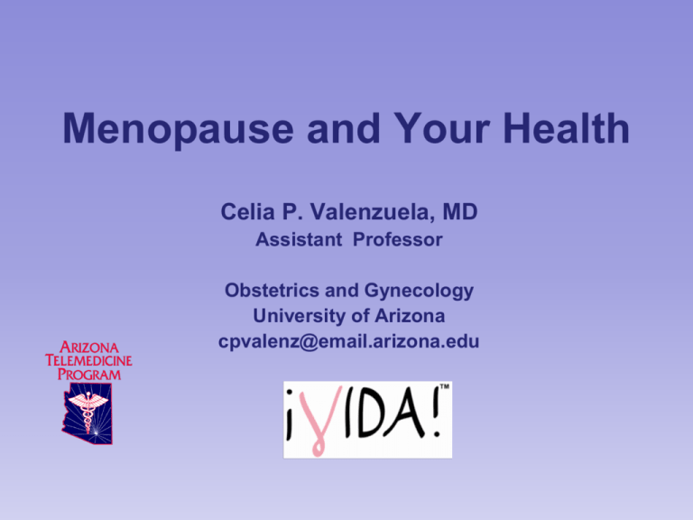 Menopause University of Arizona