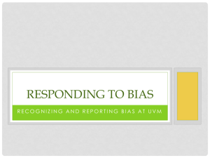 Bias Training PowerPoint