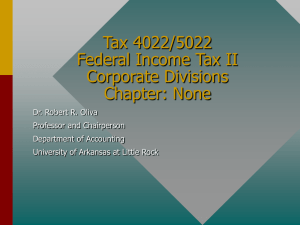 Corporate Tax